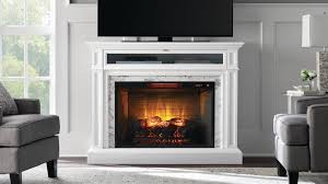 Mantel style and tv stand electric fireplaces. The Best Electric Fireplace Heaters Martha Stewart