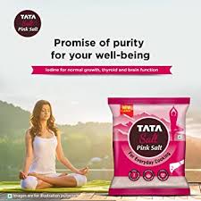 Tata Salt Pink Salt | With 100% Natural Sendha Salt | Rock Salt for  Everyday Cooking | Iodized Rock Salt | 1kg : Amazon.in: Grocery & Gourmet  Foods