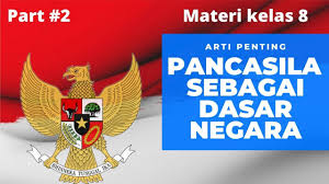 Dasar di sini diartikan sebagai dasar falsafah atau filosofi negara. Part 2 Arti Penting Pancasila Sebagai Dasar Negara Dan Pandangan Hidup Bangsa Youtube