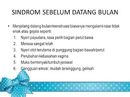 Tanda lain untuk membedakan antara keputihan menjelang haid dengan kehamilan yakni terletak pada payudara. Payudara Nyeri Sebelum Haid