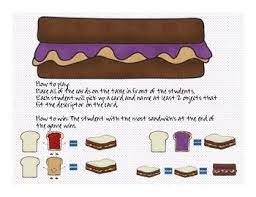 Peanut Butter And Jelly Description Words Preschool Speech Therapy Language Therapy Activities Speech Therapy Activities