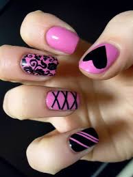 50 Beautiful Pink And Black Nail Designs 2017 Official instagram for hello kitty 🎀 you can never have too many friends!