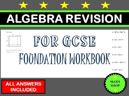 Gcse 9 1 Foundation Revision Algebra Gcse Math Algebra Gcse Maths Revision