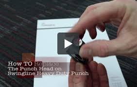 Place the punch on a firm surface. Buy Swingline Lever Handle Heavy Duty Hole Punch 74350 At 50 49 Swi 74350