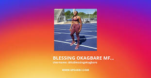 Jun 18, 2021 · blessing okagbare added another impressive result to what has become a superb sprint season, clocking 10.63 for 100m at the nigerian championships in lagos on thursday (17). Itsblessingokagbare Instagram Followers Statistics Analytics Speakrj Stats