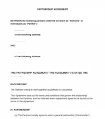 A partnership agreement is a legal contract signed between individuals who intend to become partners and form a business to make a profit. Partnership Agreement Sample Template Word And Pdf