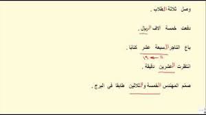 اللغة العربية متقدم صف 12 تعريف العدد والمعدود Youtube