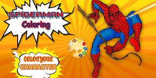 Spider man created by stan lee and steve ditko. Spider Man Coloring Pages Spider Games For Android Apk Download