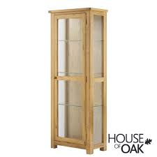 China cabinets enable you to display your most prized possessions in style and have various storage options to keep other items safe. Portman Glass Display Cabinet In Oak House Of Oak