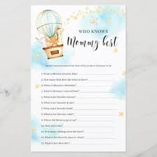 We did not find results for: Who Knows Mommy Best Baby Shower Game Candied Clouds