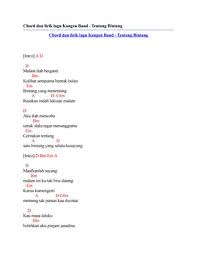 Disatu bintang aku menunggu chords by naff. Chord Dan Lirik Lagu Kangen Band Tentang Bintang By Chord Zila Issuu