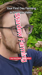 The first days of Stardew Valley have me puffed 😂 mans is exhausted w...