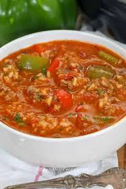 How to make stuffed pepper soup with rice? Stuffed Pepper Soup Spend With Pennies