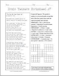 Get more brain teaser puzzle, number puzzle, alphabet puzzle and picture puzzle on test 4 exams. Brain Teasers Worksheet 7 Brain Teasers Teaser Word Brain Teasers