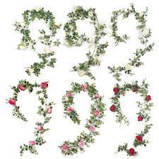 New Year New Me Vine New Year Wedding Decoration Artificial Flowers For Decor Royal Rose Fake Flower Vine Xmas Party L Home Decor Buy At The Price Of 14 34 In Dhgate Com Imall Com