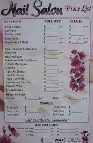 Voted best mani/pedi in austin by the austin chronicle. Amazon Com Nail Salon Price List Poster By Barberwall Nail Salon Decor Nail Salon Poster Dimension 24 X 36 Inches In Size Laminated For Fade Prevention You Will Love It Beauty