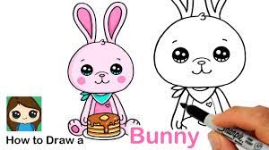 How To Draw Cute Bunny Fun Bun W Pancakes Wreck It Ralph Youtube Cute Easy Drawings Cute Drawings Kawaii Drawings