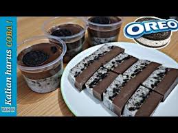 Resep puding susu oreo enak, kudapan segar sebelum makan malam waktu: Pin Di Dessert