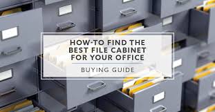 Place the two file cabinets in the location of your desk, approximately 58 apart, outside to outside, with their backs about 1 away from the wall. How To Find The Best File Cabinet For Your Office In 2019