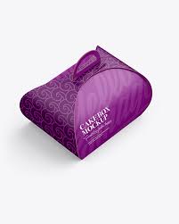 Download Paper Cake Box Mockup In Box Mockups On Yellow Images Object Mockups
