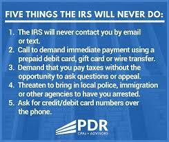 Your personal account number from a: Scam Alert Irs Urges Taxpayers To Watch Out For Irs Impersonation Telephone Scams Cpa Firm Tampa