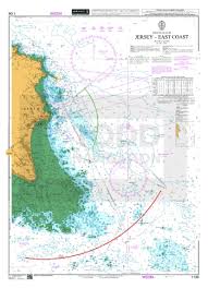 Admiralty Chart 1138 Jersey East Coast Todd Navigation