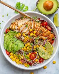 Mexican Grilled Chicken Bowl Recipe Healthy Fitness Meals This is an easy recipe that is warm, hearty, healthy, and colorful. mexican grilled chicken bowl recipe