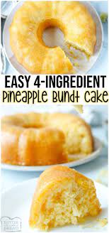 Easy Pineapple Bundt Cake In 2021 Easy Bundt Cake Recipes Delicious Cake Recipes Pineapple Dessert Recipes
