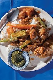 Senegalese Peanut And Chicken Stew Mafe Ginaar Chicken Stew African Food Cabbage Recipes