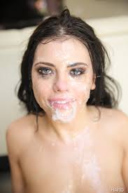 Adriana Chechik facial - big loads on her pretty face
