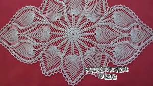 Cilek Motifli Tepsi Ortusu Dantel Modeli Dantel Ortuler Tig Desenleri