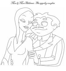 The addams family coloring sheets regal crown club. The Addams Family Coloring Page Family Coloring Pages Vintage Coloring Books Family Sketch