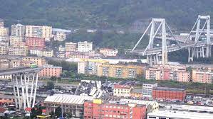 Rescuers at work amid the rubble after a highway bridge collapsed in genoa. At Least 35 Dead After Cars Plunge Off Collapsed Bridge In Italy Officials Abc News