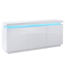 Ce meuble trouvera naturellement sa place dans votre salon. Odyssee Buffet Bas Led Contemporain Blanc Laque Brillant L 170 Cm Achat Vente Buffet Bahut Odyssee Buffet Led Blanc Cdiscount