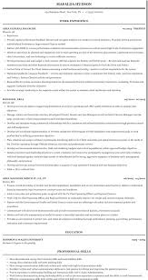 manager, area resume sample mintresume