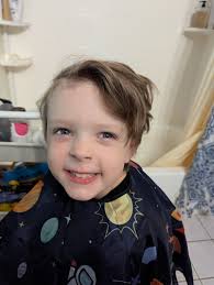 The boys are just waiting for Daddy to get home to put his shirt on. 🥰  (Daddy's says Copy)