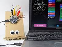 Programmable Robot Inchworms at Voorheesville Public Library