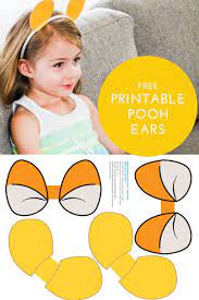 Diy Winnie The Pooh Ears Piglet Ears Tigger Ears Winnie The Pooh Ears Winnie The Pooh Halloween Winnie The Pooh Birthday