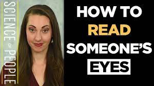 How to Read Someone's Eyes - YouTube