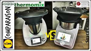 Comparaison Monsieur Cuisine Connect Et Thermomix Tm5 Vorwerk Et Silvercrest Lidl Sand Cook Look Youtube