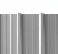 Classic Rib Metal Roofing Panels - Silver (Galvalume)