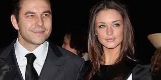 Lauren Budd and David Walliams