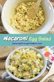 Macaroni Egg Salad Pasta Ingredients Macaroni Salad Recipe Easy Pasta Salad Recipe