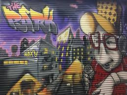 Outside Roxy Park Street Kolkata Graffiti