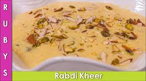 Rabadi Kheer Super Fast Eid Al Adha Bakra Eid Recipe In Urdu Hindi Rkk Youtube Eid Food Recipes Indian Food Recipes