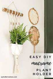 Easy Diy Macrame Plant Hanger Wall Hanging Tutorial Diy Macrame Plant Hanger Diy Plant Hanger Macrame Wall Hanging Diy