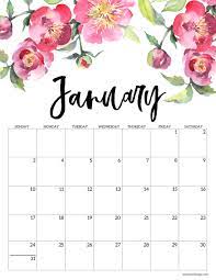 Please note that our 2021 calendar pages are for your personal use only, but you may always invite your friends to visit our website so they we also have a 2021 two page calendar template for you! Free Printable 2021 Floral Calendar Paper Trail Design
