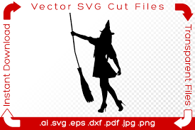 Download Witch Silhouette Shape Graphic By Ibeartoo Creative Fabrica PSD Mockup Templates