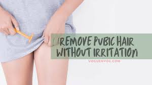 Since the skin around the pubic parts is sensitive, it's essential to choose a method that gives you better results with minimum risks. How To Remove Pubic Hair Without Irritation Voguenyog