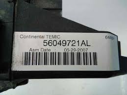 Replace the belts if they appear frayed or worn or if the. Fuse Box Dodge Nitro 2 8 Crd 56049721al K1487b0341 E3 B6 3 2 B Parts